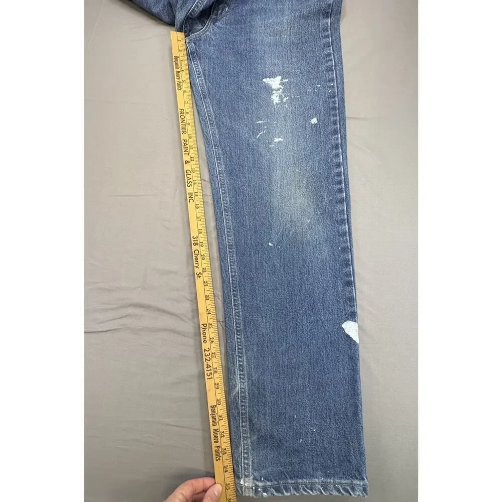 Carhartt FRB160 Flame Resistant Jeans 36X36 Relaxed Fit FR Denim Cat 3 Work Pant - Picture 5 of 14